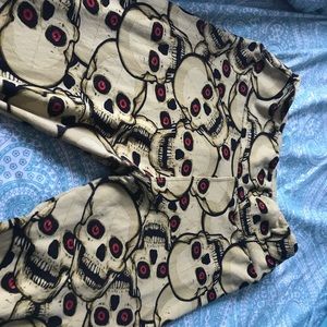 Skull leggings Lularoe. unicorn!!!!
